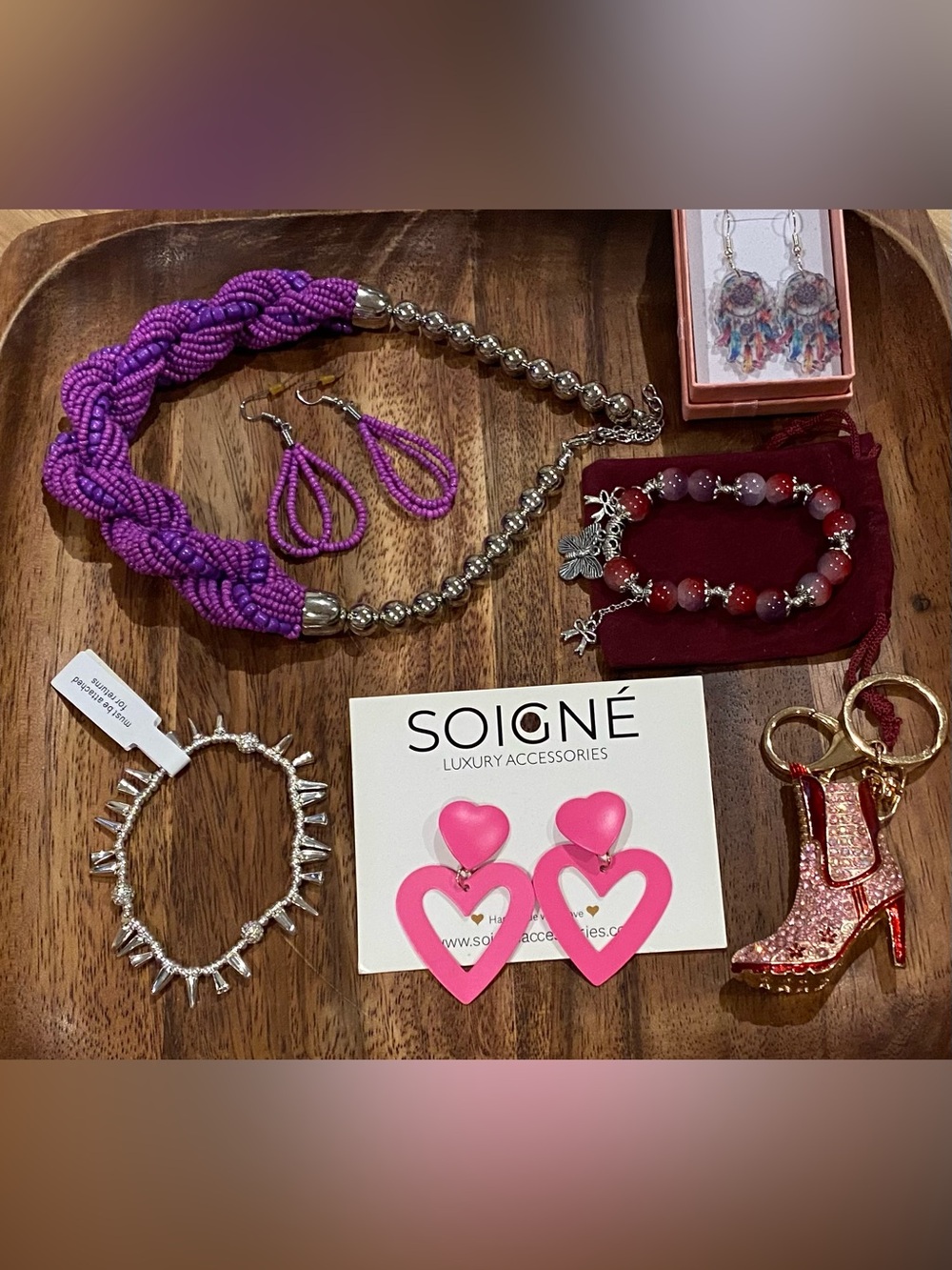 7 piece accessories bundle. Resellers Delight! NWOT & NWT pieces